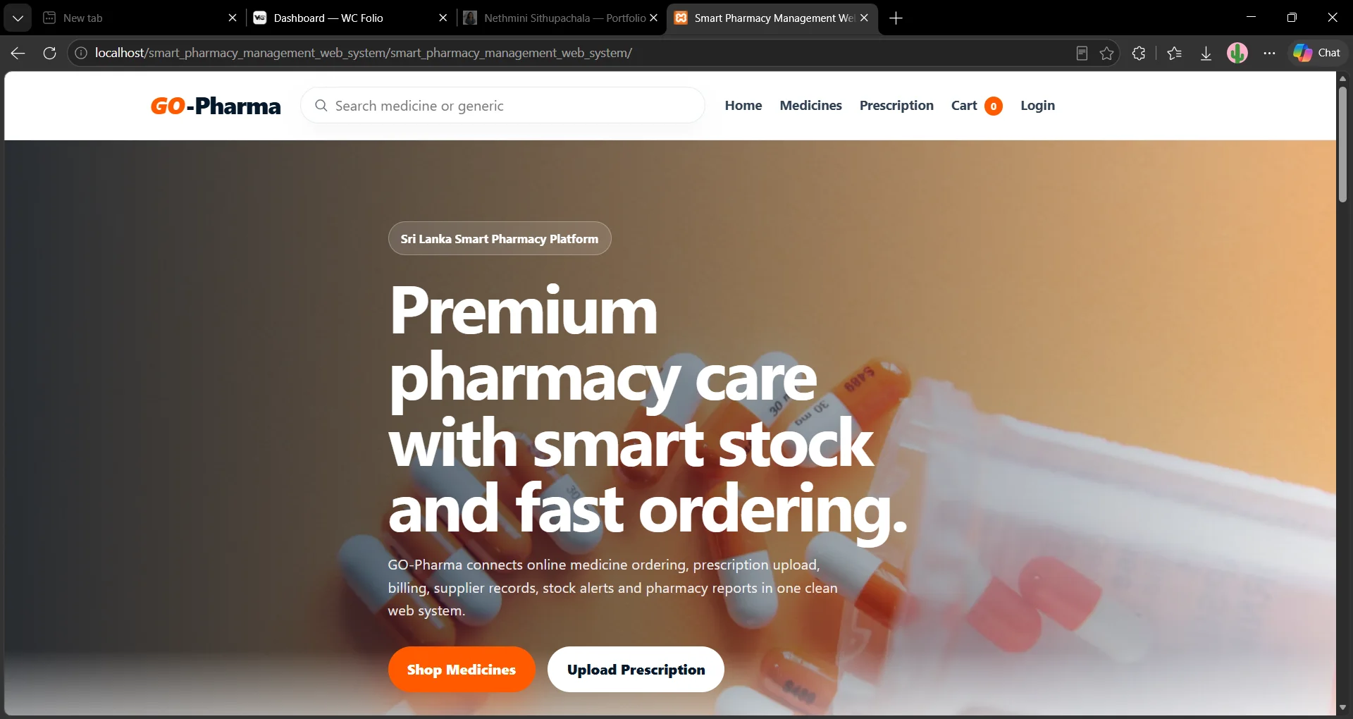 Smart pharmacy management system